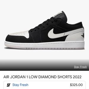 Air Jordan 1 low SE Diamond Shorts